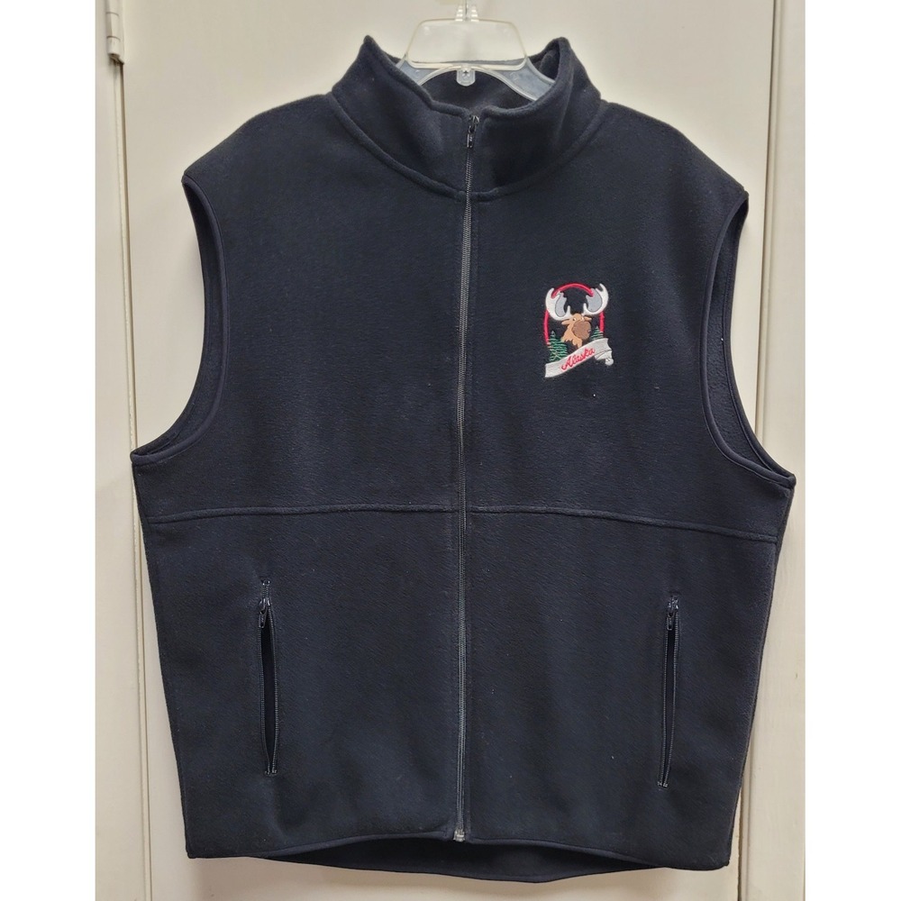Port Authority Alaska Moose Black Fleece Men's‎ XL